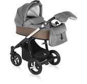 Wózek wielofunkcyjny Husky Lupo Baby Design (beżowy + winter pack)