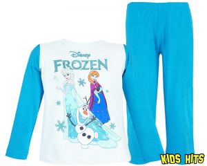 Piżama dziecięca Frozen Trio niebieska 4 lata