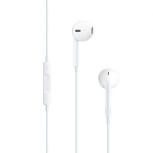 Oryginalne słuchawki z pilotem i mikrofonem Apple MD827ZM/A EarPods Białe