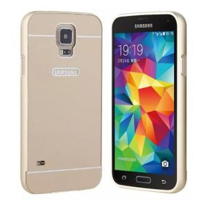 Obudowa Bumper Case Zolti Samsung Galaxy S5 Złota - Złoty