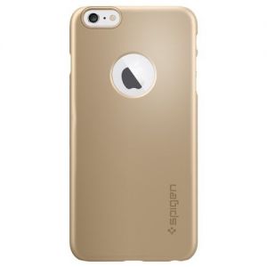 Oryginalne etui obudowa Spigen SGP Thin Fit A Champagne Gold dla iPhone 6 Plus 5.5