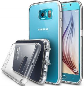 Obudowa Rearth | Etui Ringke Fusion Case + Folia ochronna | Samsung Galaxy S6 | kolor Crystal View -