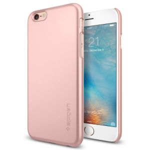 Obudowa Spigen Thin Fit Apple iPhone 6 iPhone 6S Rose Gold - Rose Gold