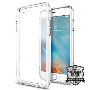 Obudowa Spigen Ultra Hybrid Apple iPhone 6 / 6S Crystal Clear - Przezroczysty