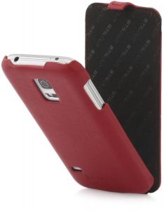 Etui Stilgut UltraSlim Samsung S5 mini Czerwone