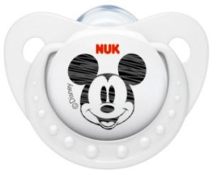 Nuk Disney Silikonowy smoczek uspokajający Myszka Miki