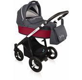Wózek wielofunkcyjny Husky Lupo Baby Design (czerowny 2016 + winter pack)