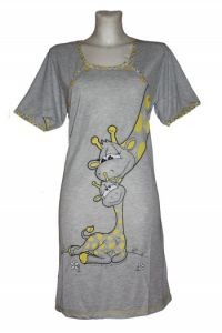 Koszula do Karmienia XXL Żółta Żyrafka