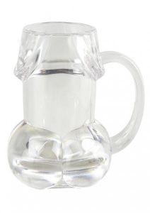 Bp Pecker Beer Mug Clear