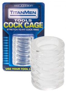 Titanmen Cockcage Clear