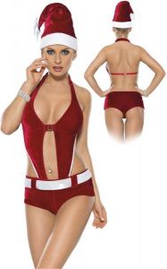 Christmas set M-L/red