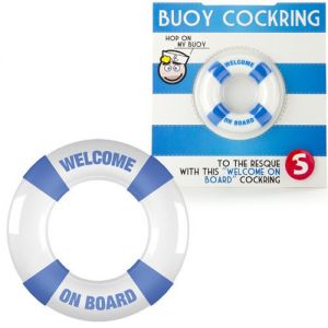 Buoy Welcome On Board Blue