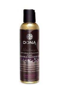 Dona Kissable Massage Oil - Chocolate