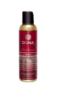 Dona Kissable Massage Oil - Strawberry