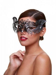 Metal Venetian Masque - Courtesan