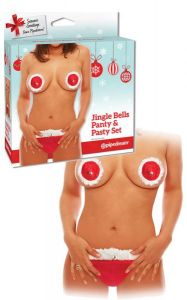 Jingle Bells Panty and Pasty Set