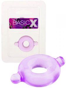 Basicx Cockring Purple 0.5inch