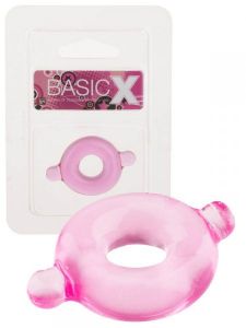 Basicx Cockring Pink 0.5inch