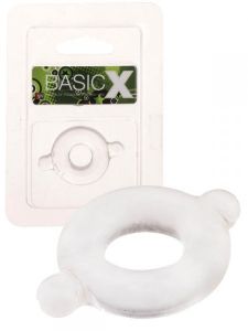 Basicx Cockring Clear 0.5inch