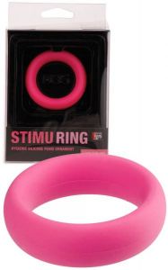 Neon Stimu Ring 35mm Pink