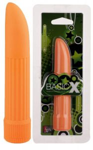 Basicx Multispeed Vibrator Orange 5inch