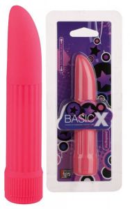 Basicx Multispeed Vibrator Pink 5inch