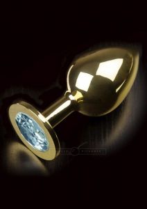 Jewellery Large Gold Water Blue