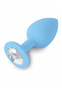 Jewellery Blue Silicone Diamond