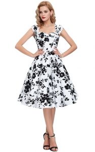 Kwiatowa sukienka pin-up , swingdress | Sukienka w kwiaty | rozkloszowana sukienka kwiatowa