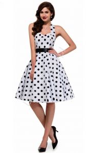Sukienka retro pin-up  w kropki | swingdres polka dots