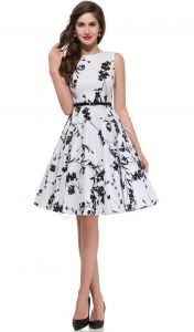 Kwiatowa sukienka| sukienki w stylu pin-up, retro sukienki