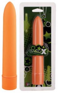 Basicx Multispeed Vibrator Orange 7inch