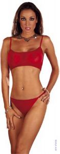 Top And Brief Set Red Xl