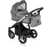 Wózek wielofunkcyjny Husky Lupo Baby Design (szary + winter pack)