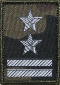 Stopień (termonadruk) do czapki kepi Straży Granicznej - podpułkownik