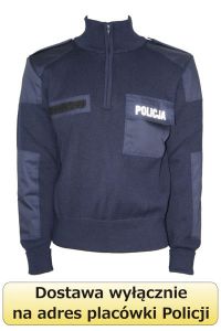 Sweter służbowy Policji - granatowy