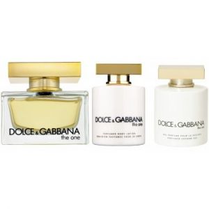 SET Dolce & Gabbana The One (W) edp 75ml + blo 100ml + sg 100ml