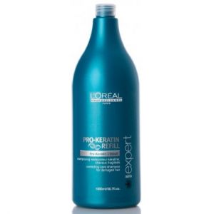 L\'Oreal Serie Expert Pro - Keratin Refill Shampoo (W) szampon do włosów osłabionych 1500ml