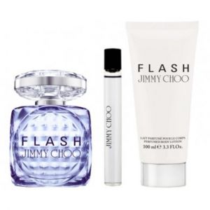 SET Jimmy Choo Flash (W) edp 100ml + edp roll-on 10ml + blo 100ml