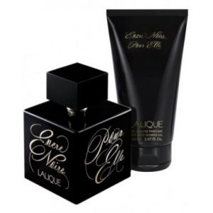 SET Lalique Encre Noire (W) edp 100ml + sg 150ml