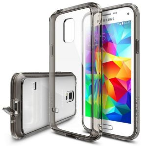 Obudowa Rearth | Etui Ringke Fusion Case + Folia ochronna | Samsung Galaxy S5 Mini | kolor Crystal V