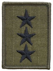 Stopień na czapkę służbową letnią Straży Granicznej - chorąży sztabowy