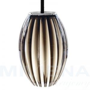 Tentacle lampa wisząca 1 szkło akryl dymiony 15 cm