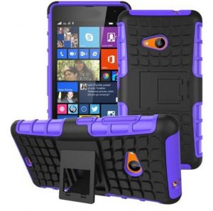 Pancerna obudowa etui Perfect Armor Microsoft Lumia 535 Fioletowy - Fioletowy
