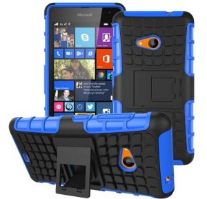 Pancerna obudowa etui Perfect Armor Microsoft Lumia 535 Niebieski - Niebieski
