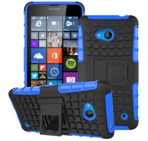 Pancerna obudowa etui Perfect Armor Microsoft Lumia 640 Niebieska - Niebieski