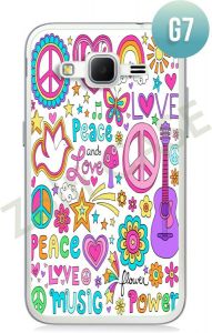 Etui Zolti Ultra Slim Case - Samsung Galaxy Core Prime - Girls Stuff - Wzór G7 - G7