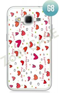 Etui Zolti Ultra Slim Case - Samsung Galaxy Core Prime - Girls Stuff - Wzór G8 - G8