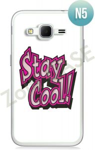 Etui Zolti Ultra Slim Case - Samsung Galaxy Core Prime - Texts - Wzór N5 - N5