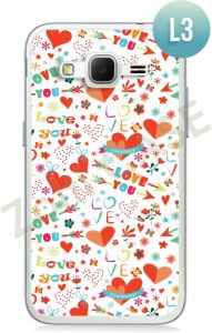 Etui Zolti Ultra Slim Case - Samsung Galaxy Core Prime - Romantic - Wzór L3 - L3